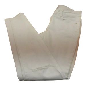 Dex White Denim Women's Jeans Size 28 Skinny Ankle Knee Ripped Knee cut out